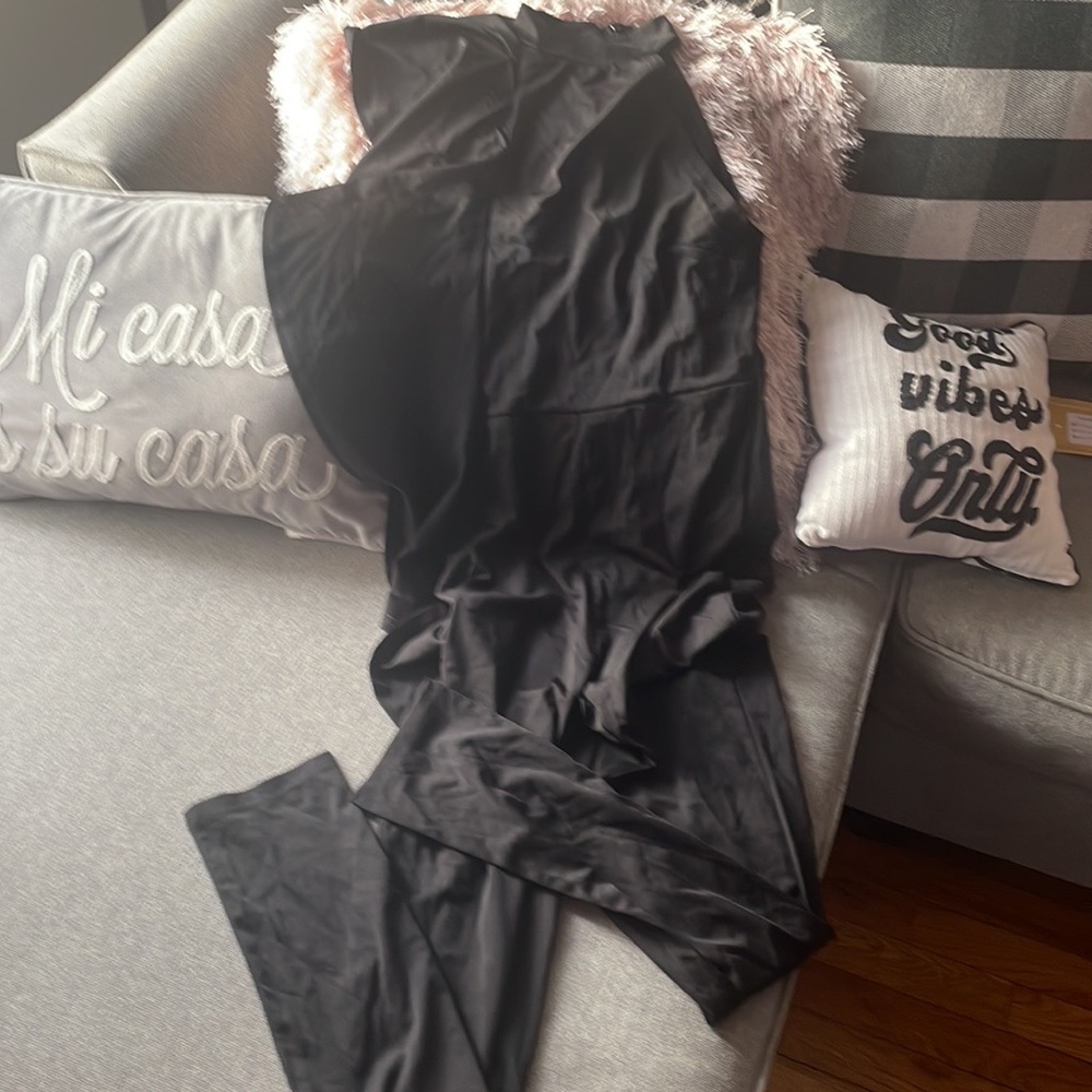 off the shoulder jumpsuit